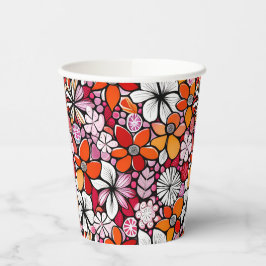 Hawaïaanse feestdag papieren bekers