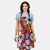 Hawaïaanse feestdag schort (Gedragen)