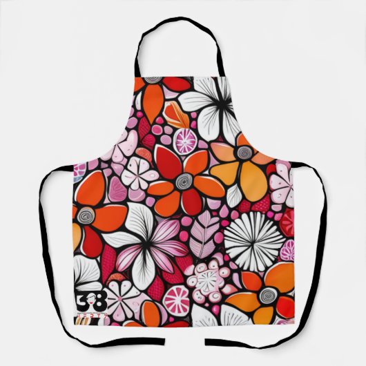 Hawaïaanse feestdag schort (Voorkant)