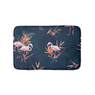 Hawaïaanse flamingo:  kunstwerk badmat