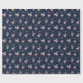 Hawaïaanse flamingo:  kunstwerk cadeaupapier (Vlak)
