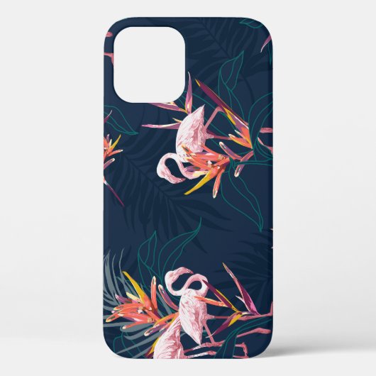 Hawaïaanse flamingo: kunstwerk Case-Mate iPhone case (Achterkant)