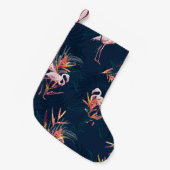 Hawaïaanse flamingo:  kunstwerk kleine kerstsok (Voorkant (Hangend))