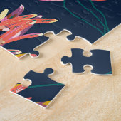 Hawaïaanse flamingo: kunstwerk legpuzzel (Zijkant)