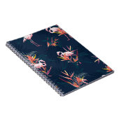 Hawaïaanse flamingo:  kunstwerk notitieboek (Rechterzijde)