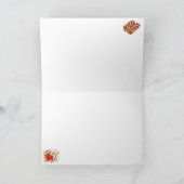 Hawaiaanse Flip Flop Mele Kalikimaka Kaart (Binnen)