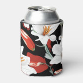 Hawaïaanse floral koelbox blikjeskoeler (Blikje Voorkant)
