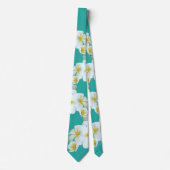 Hawaiaanse Frangipani Turquoise Das (Voorkant)