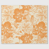 Hawaiaanse gedrukte Ohai Alii flower Cadeaupapier (Vlak)