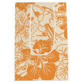 Hawaiaanse gedrukte Ohai Alii flower Medium Cadeauzakje (Achterkant)