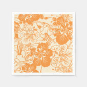 Hawaiaanse gedrukte Ohai Alii flower Servet (Voorkant)