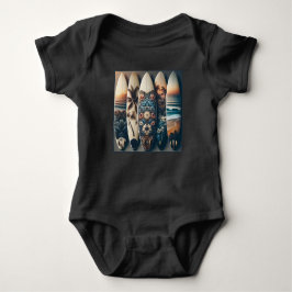 Hawaiaanse geschilderde surfplanken romper