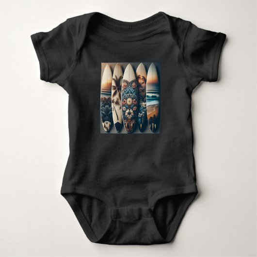 Hawaiaanse geschilderde surfplanken romper (Voorkant)