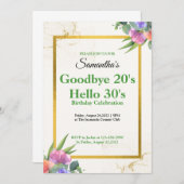 Hawaïaanse Gouden Mist 5x7 Uitnodiging (Voorkant / Achterkant)