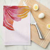 Hawaïaanse Hibiscus Bloem Keukenhanddoek 16 "x 24" (Quarter Fold)