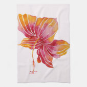 Hawaïaanse Hibiscus Bloem Keukenhanddoek 16 "x 24" (Verticaal)