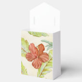 Hawaïaanse Hibiscus partij gunst box Bedankdoosjes (Geopend)