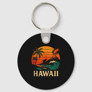 Hawaiaanse hittegolf tanktop sleutelhanger