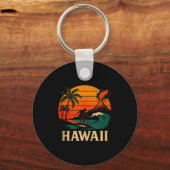 Hawaiaanse hittegolf tanktop sleutelhanger (Voorkant)