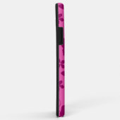 HAWAIAANSE HULA (HIBISCUS) BURGUNDY WIJN Case-Mate iPhone CASE (Achterkant/rechts)