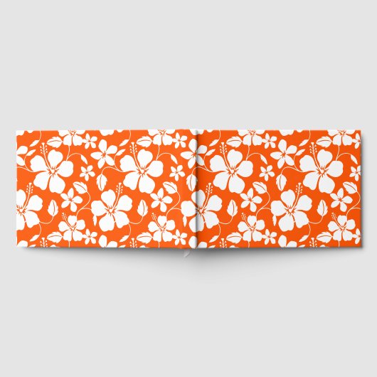 HAWAÏAANSE HULA (HIBISCUS) PATROON IN SINAASAPPEL GASTENBOEK (Volledig)