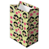 Hawaïaanse Hula Meisje Cadeautas (Voorkant Gekanteld)