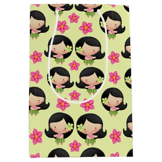 Hawaïaanse Hula Meisje Cadeautas (Voorkant)
