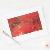 Hawaïaanse inheemse Ohia Lehua bloem ontwerp Rechthoekige Sticker (Envelop)