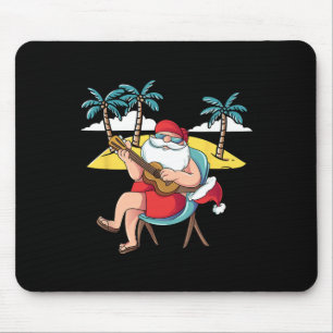 Hawaiaanse Kerstman Hawaiaanse Gitaar Kerstmis in  Muismat