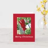 Hawaiaanse Kerstmis Kaart (Gele Bloem)