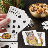 Hawaiaanse Kitty Kat Pokerkaarten (Insitu)