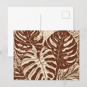 Hawaïaanse kunst briefkaart