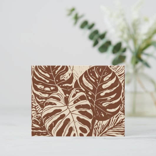 Hawaïaanse kunst briefkaart (Staand voorkant)