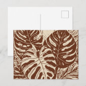 Hawaïaanse kunst briefkaart (Voorkant / Achterkant)