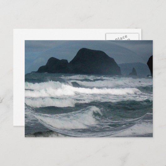 Hawaiaanse kust briefkaart (Voorkant / Achterkant)