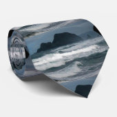 Hawaïaanse kust Tropisch paradijs Patroon Stropdas (Opgerold)