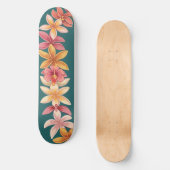 Hawaïaanse lei persoonlijk skateboard (Voorkant)