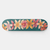 Hawaïaanse lei persoonlijk skateboard (Horizontaal)