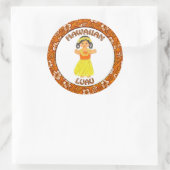 Hawaïaanse Luau ~ Hula Meisje Stickers (Tas)