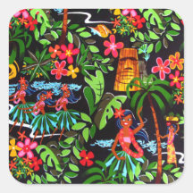 Hawaïaanse meisjes Sticker