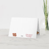 Hawaiaanse Mele Kalikimaka Kerstkrans  Kaart (Achterkant)