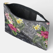 Hawaïaanse Monstera Tapa en Hibiscus Etui (Open)