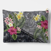 Hawaïaanse Monstera Tapa en Hibiscus Etui (Achterkant)
