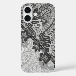 Hawaïaanse Monstera Tapa Telefoonhoes iPhone 16 Hoesje