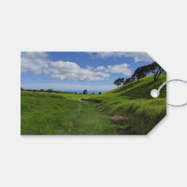 Hawaiaanse Natuur Landschap Foto Cadeaulabel