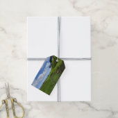 Hawaiaanse Natuur Landschap Foto Cadeaulabel (Met Touw)
