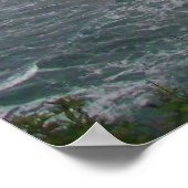Hawaiaanse Oceaan Strand Boom Foto Uitzicht Poster (Hoek)