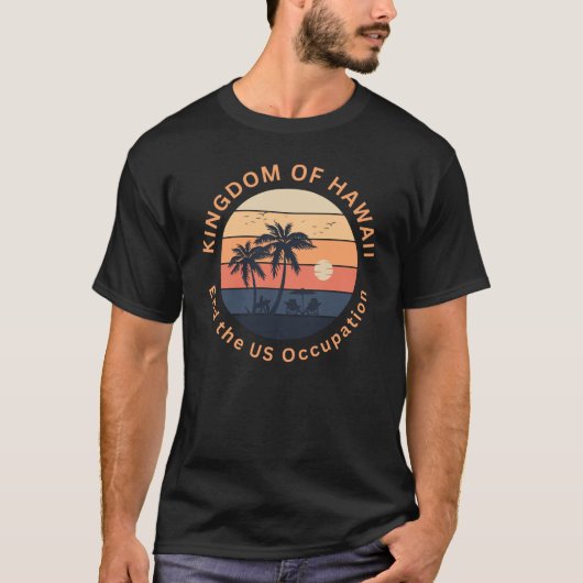 Hawaïaanse Onafhankelijkheid Hawaï Vrijheid T-shirt (Voorkant)