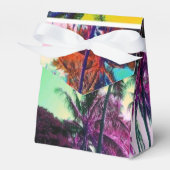 Hawaïaanse palm bedankdoosjes (Voorkant Zijde)