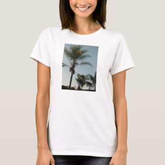 Hawaïaanse palmboom in Californië T-shirt